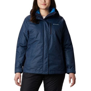 Columbia Whirlibird IV Interchange Plus Size, Chamarras Azul Marino Para Mujer | 427015-LPB